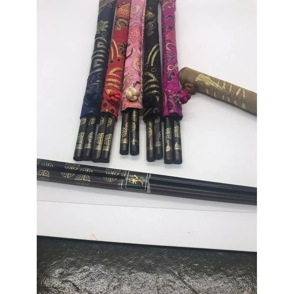 NIP Beautiful Chopsticks Fabric‎ Holders
